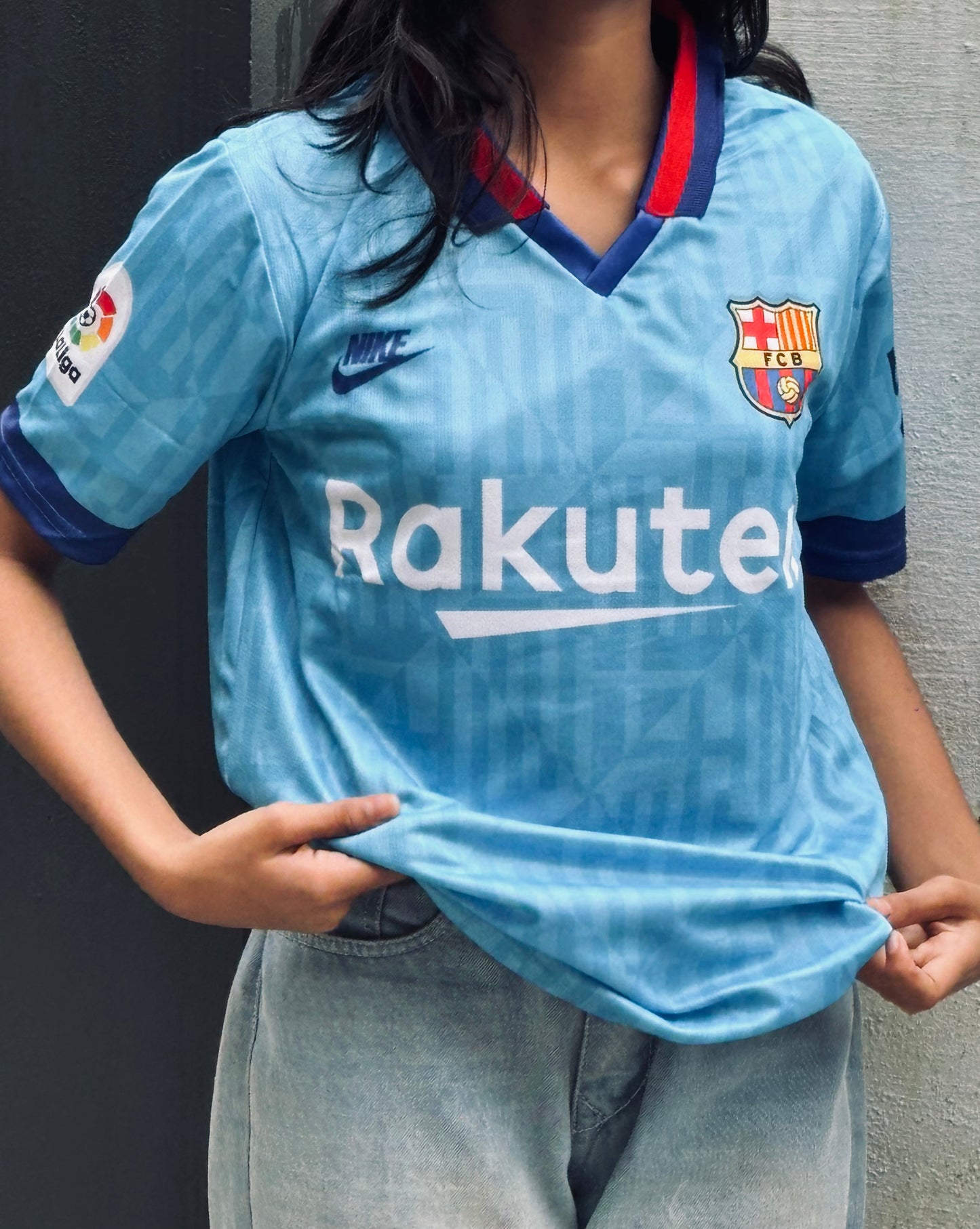 Fc barcelona 2019/20 third kit messi  - bmg store