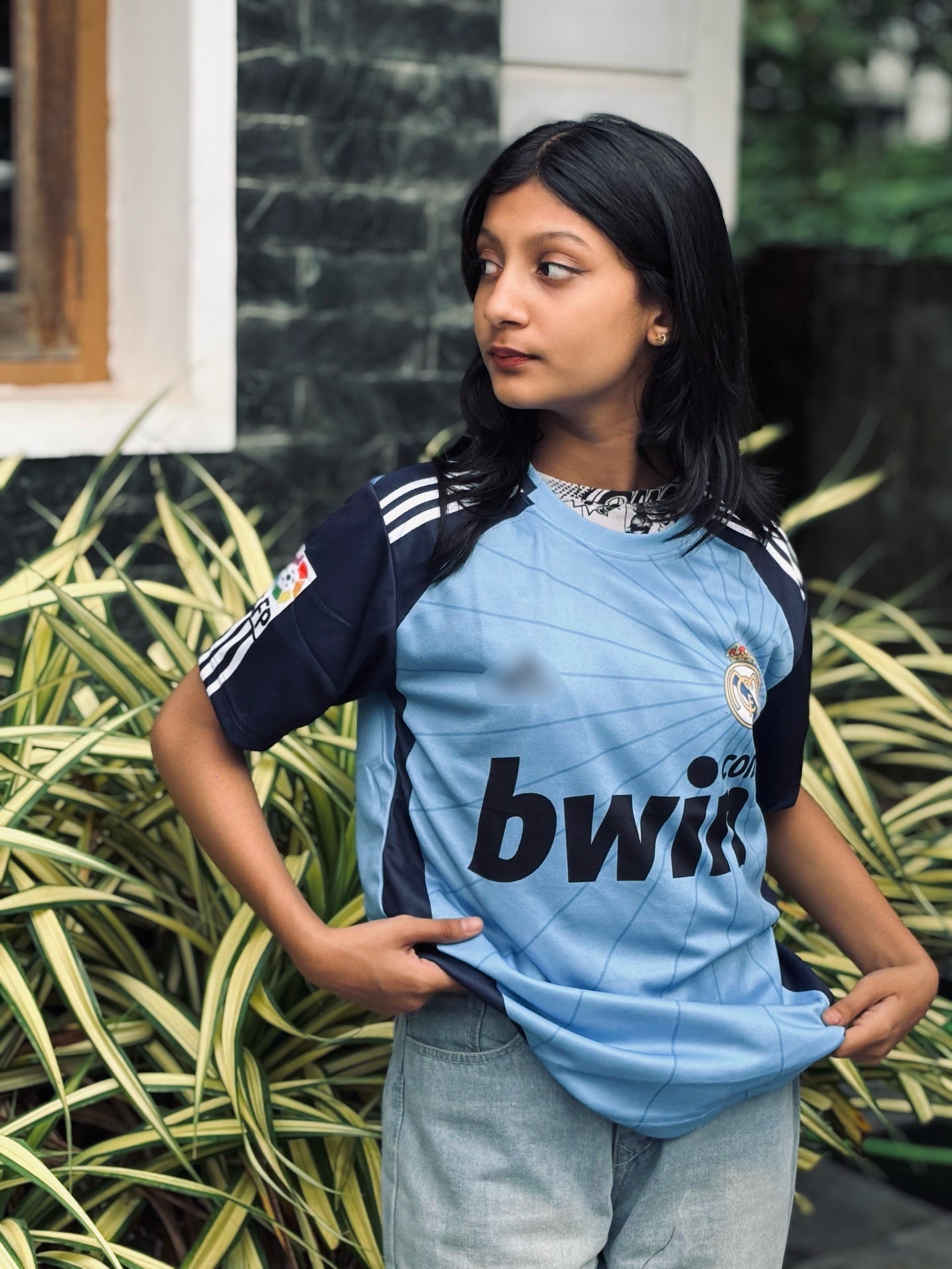 Casilas Realmadrid jersey half sleeve- P16