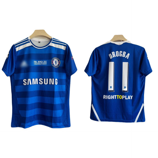 Best Retro jersey Chelsea 2012 Ucl final edition Drogba Chelsea jersey P6 - bmg store