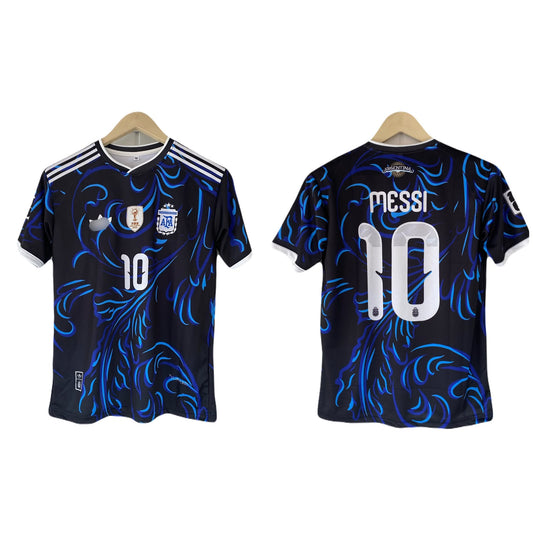 Messi  Argentina 2026 Worldcup Away Half Sleeve Jersey - p1849