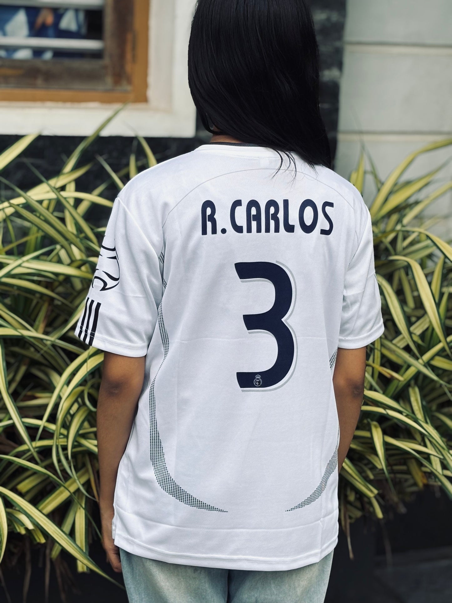 Real madrid Roberto carlos vintage half sleeve P19 - bmg store